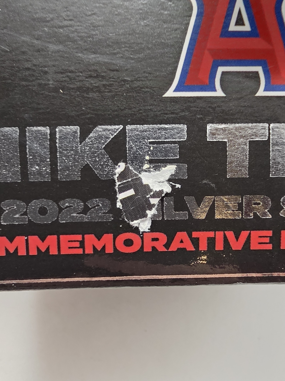Mike Trout Los Angeles Angels 2022 Silver Slugger Bobble SGA Bobblehead - Picture 8 of 8
